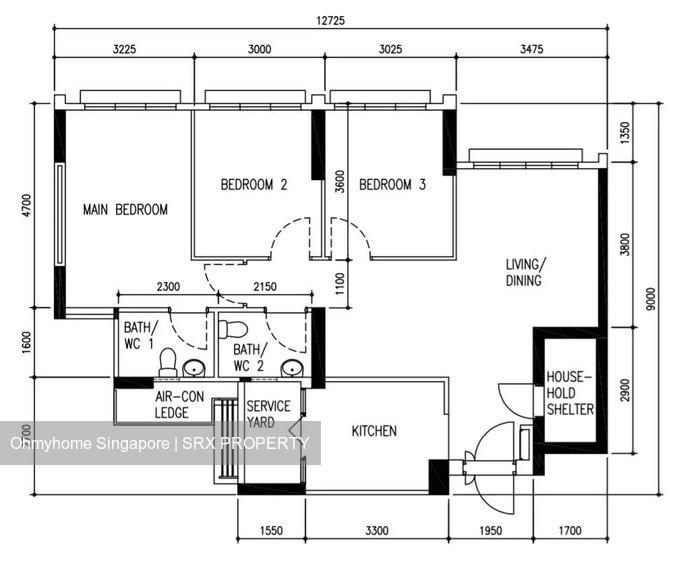 Blk 511B Oleander Breeze @ Yishun (Yishun), HDB 4 Rooms #590431431